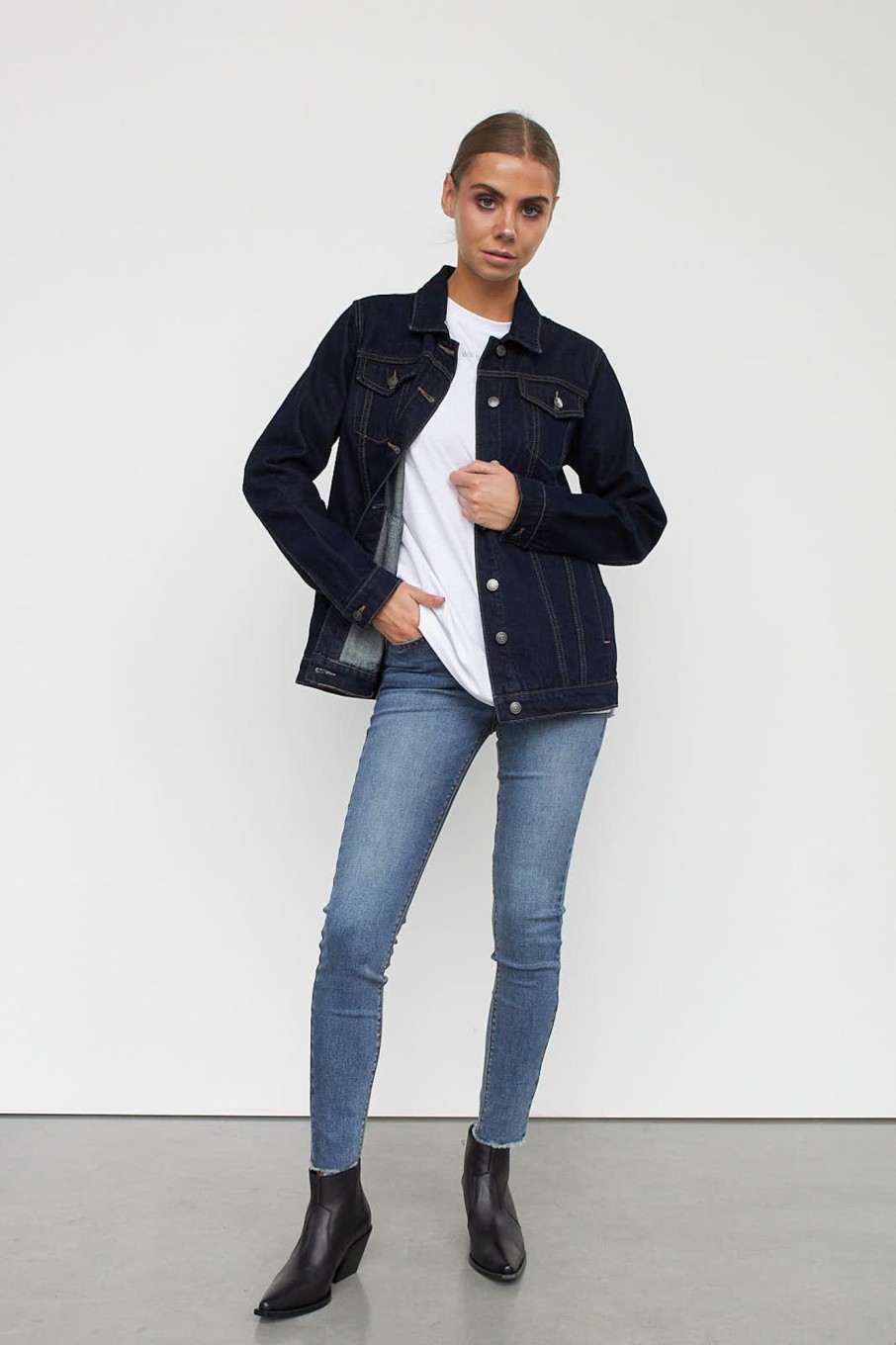 Denim Jackets | Stylestore Wblapple Save Oversize Dnm Jkt