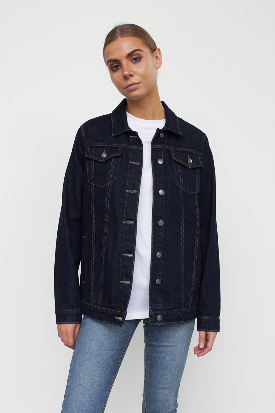 Denim Jackets | Stylestore Wblapple Save Oversize Dnm Jkt