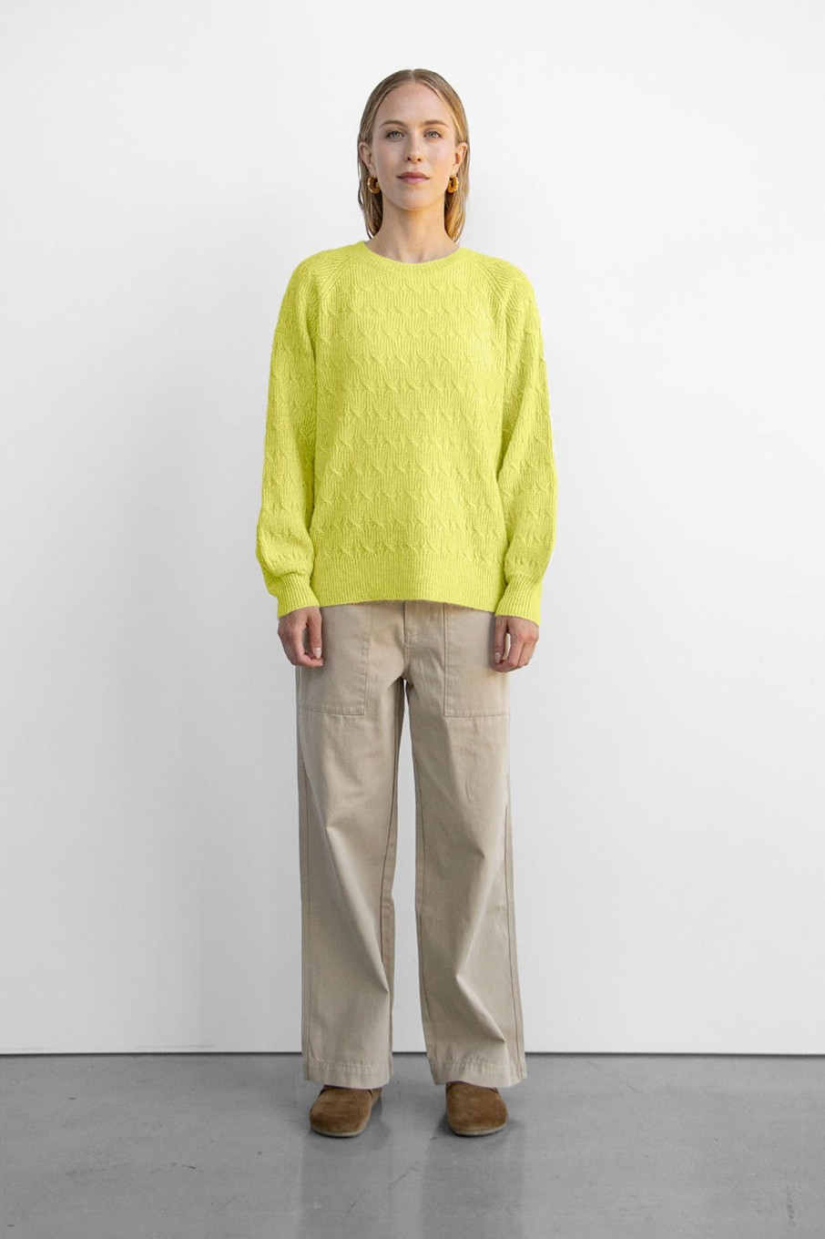 Knitted Pullovers | Stylestore Wblmagaret Ls Cable Pullover