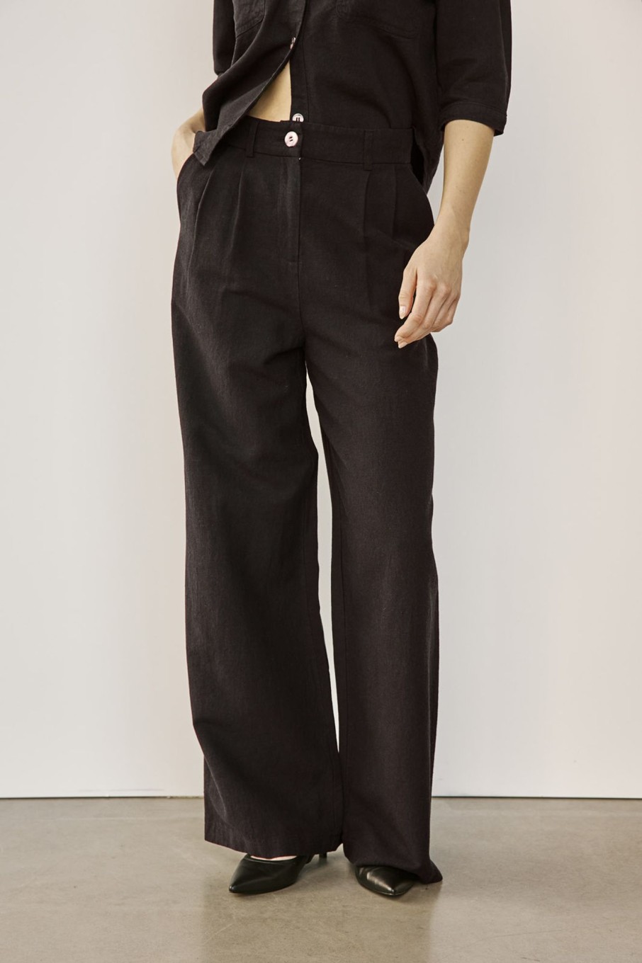 Pants | Stylestore Wblantonia Wide Pleated Pants