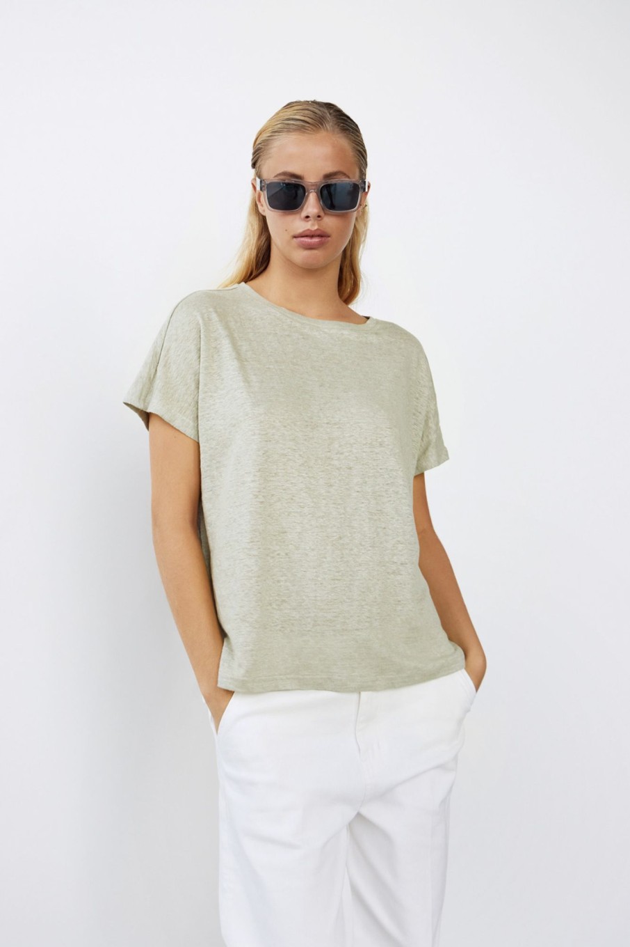 Tee'S | Stylestore Wblevelyn Linen Tee