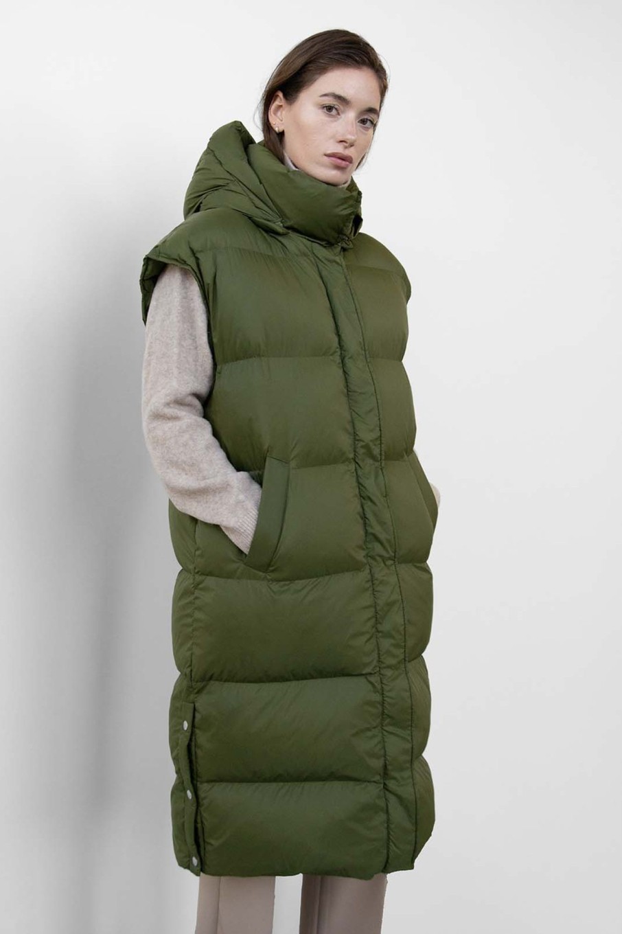 Long Jackets | Stylestore Wblvanessa Long Puffer Vest