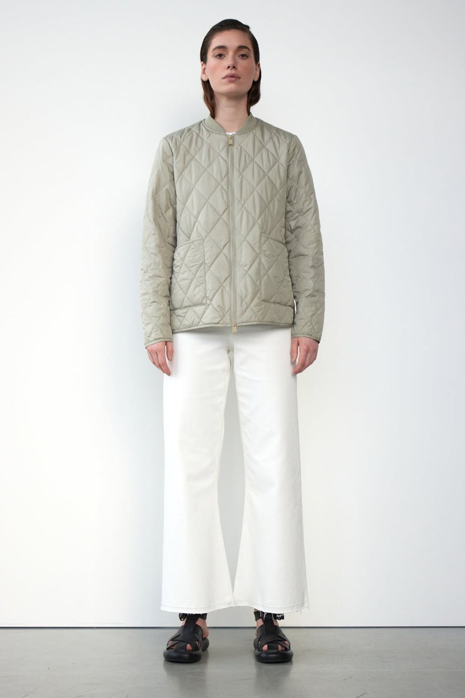 Short Jackets | Stylestore Wblliva Quilted Zip Jacket