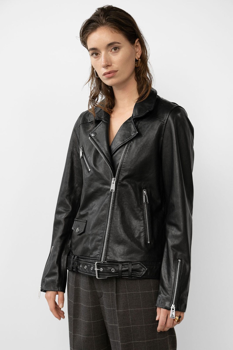 Biker Jackets | Stylestore Wblpasadena Real Leather Biker