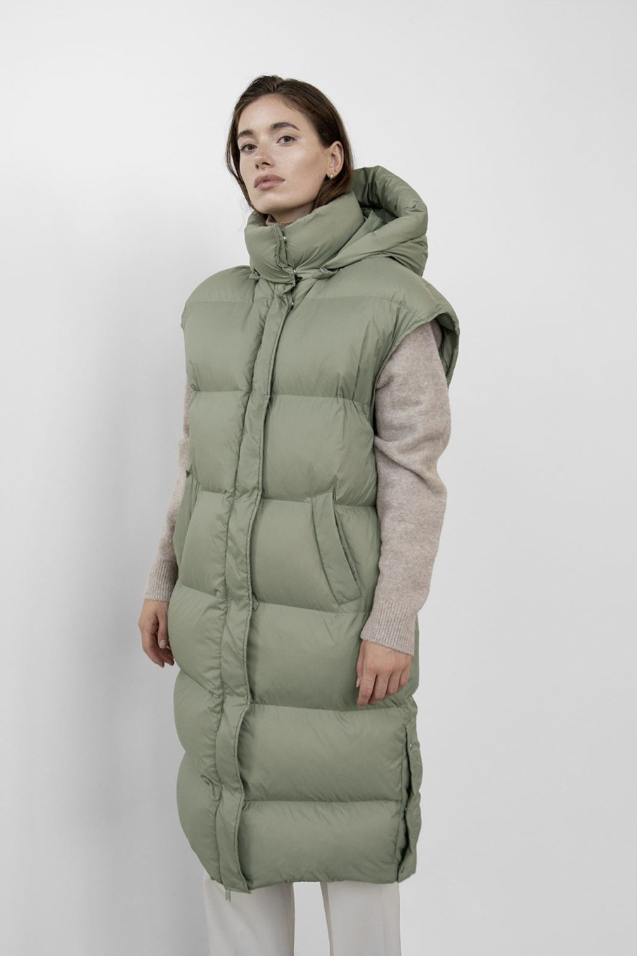 Long Jackets | Stylestore Wblvanessa Long Puffer Vest