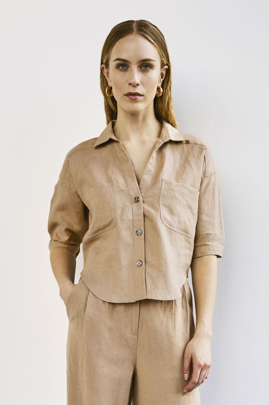 Shirts | Stylestore Wblantonia Ms Linen Shirt