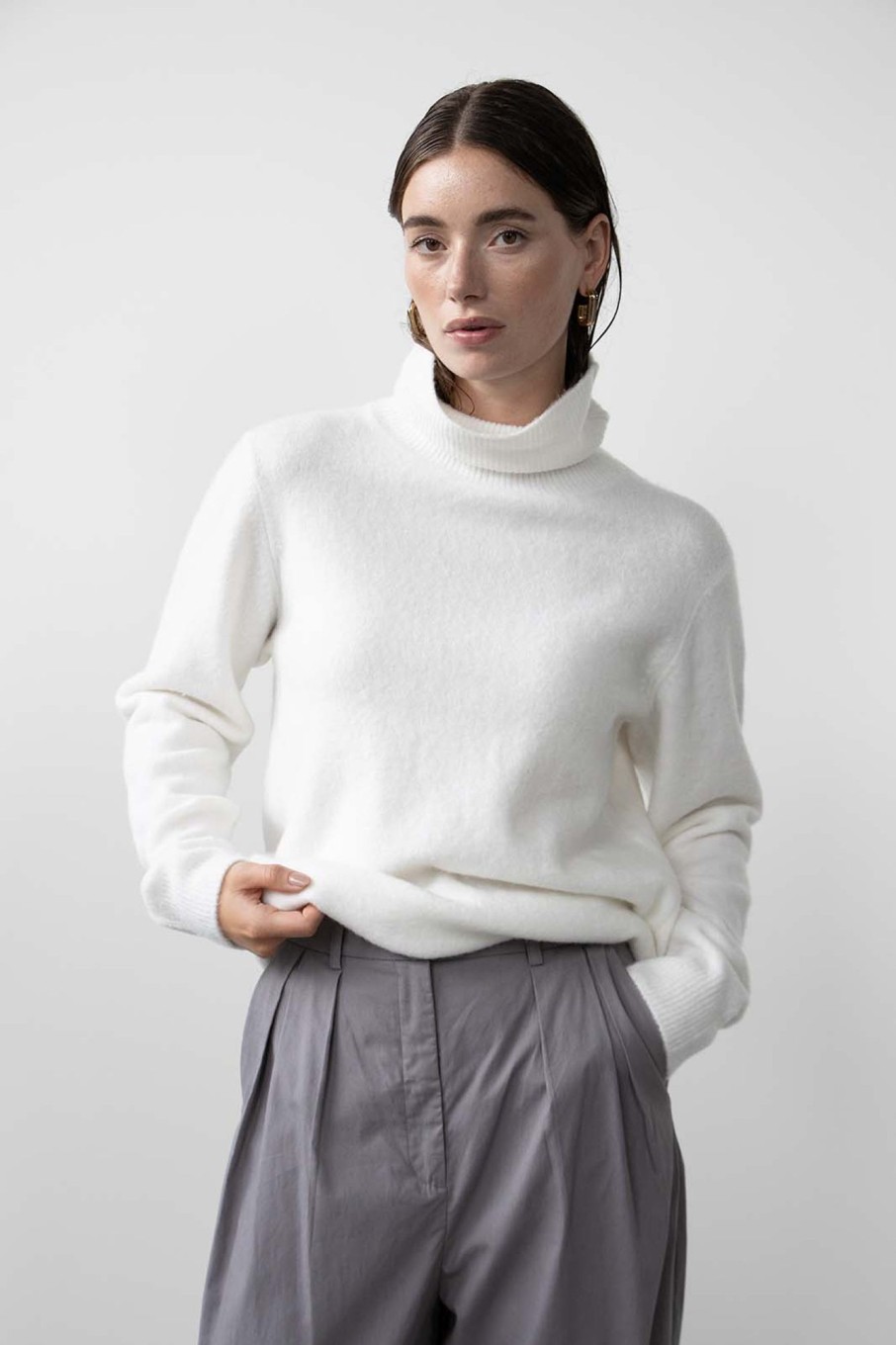 Knitted Pullovers | Stylestore Wblbetsie Roll Neck Pullover