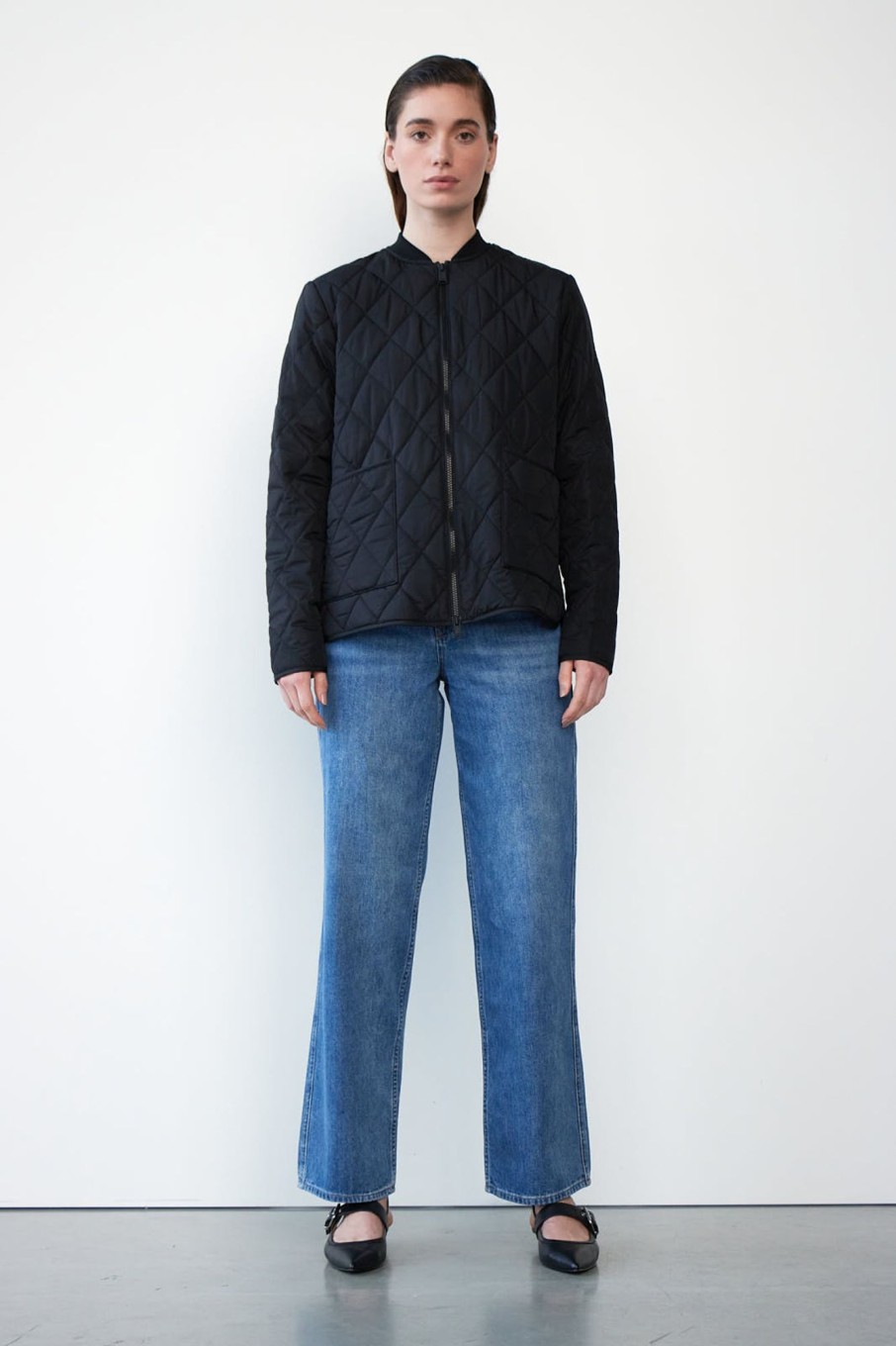 Short Jackets | Stylestore Wblliva Quilted Zip Jacket