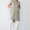 Long Jackets | Stylestore Wblliva Quilted Long Waistcoat