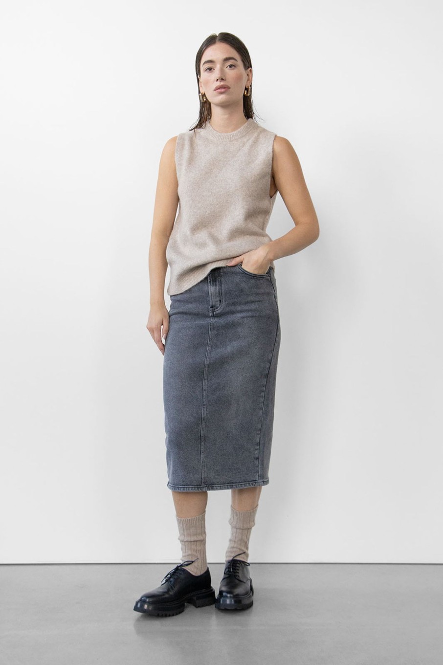 Knitted Pullovers | Stylestore Wblbetsie Wool Vest