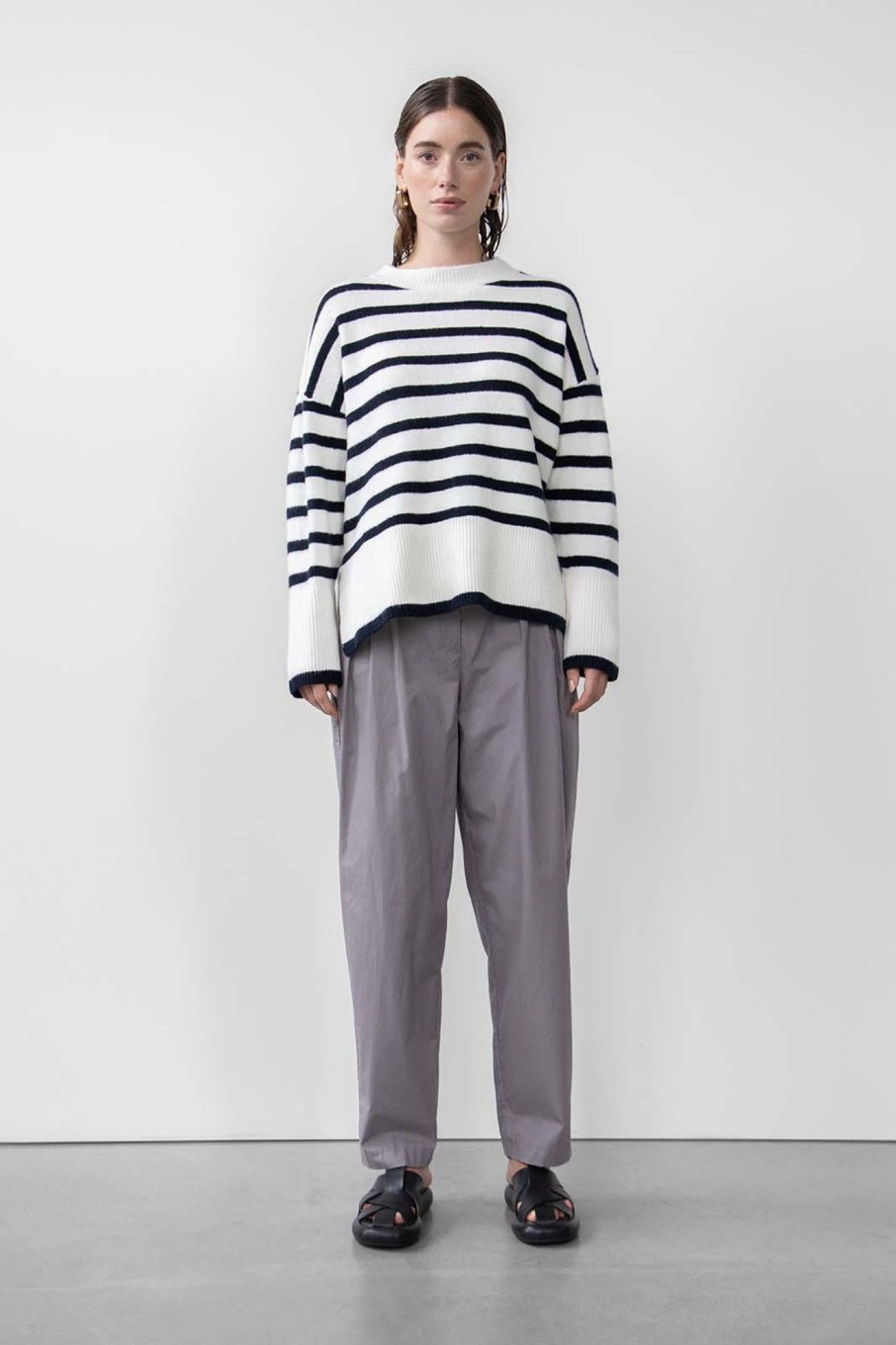 Knitted Pullovers | Stylestore Wblmelina Ls Stripe Pullover