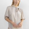 Blouses | Stylestore Wblsienna Ss Bow Shirt