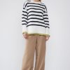 Knitted Pullovers | Stylestore Wblregina Ls Striped Pullover