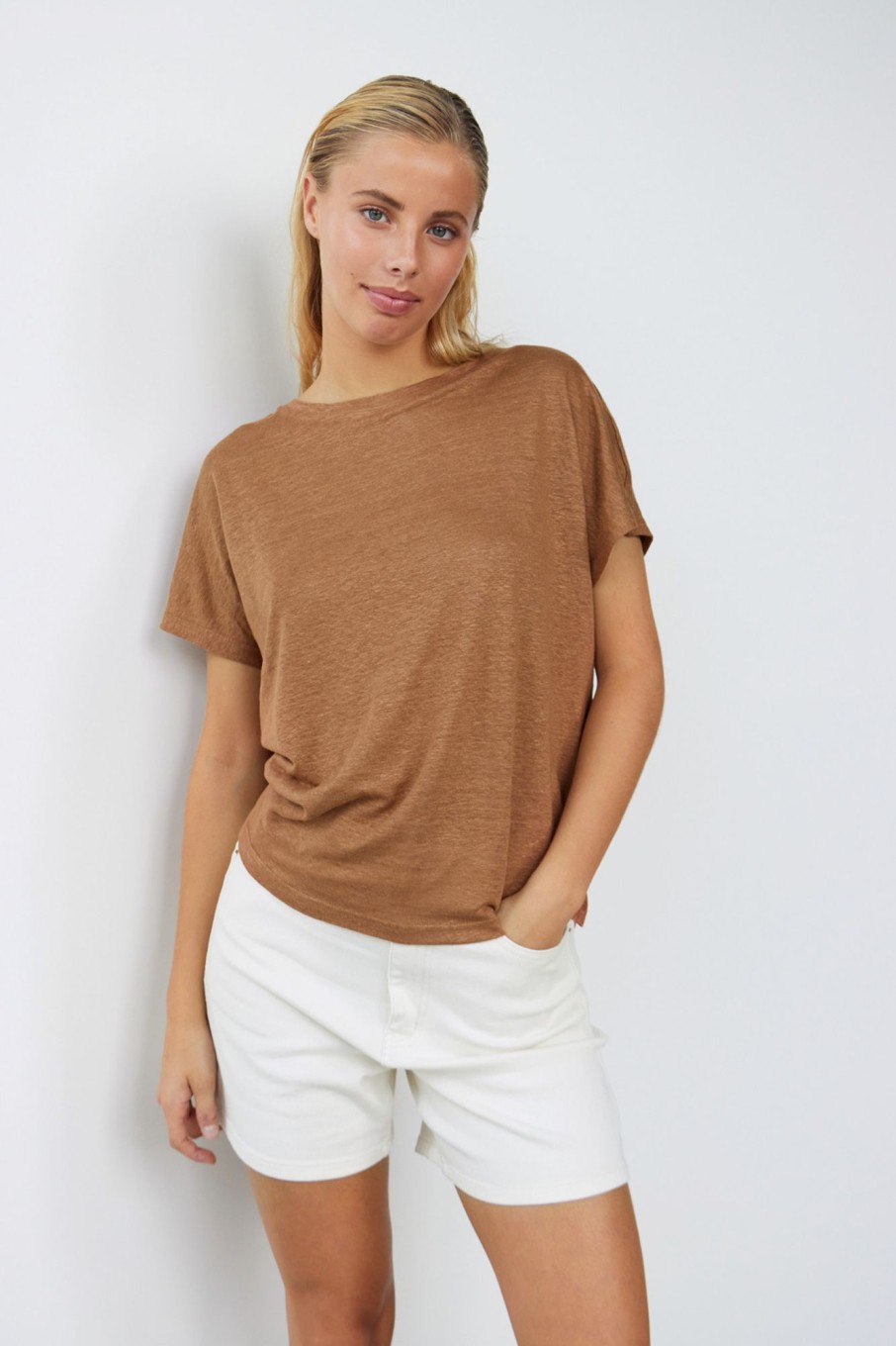 Tee'S | Stylestore Wblevelyn Linen Tee