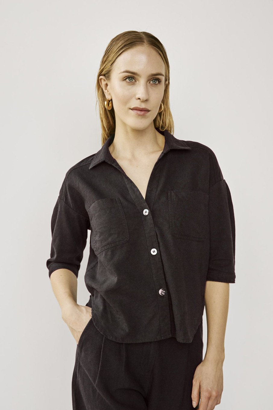 Shirts | Stylestore Wblantonia Ms Linen Shirt