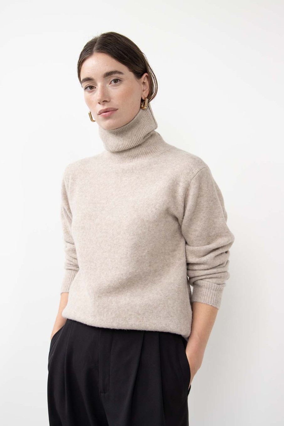 Knitted Pullovers | Stylestore Wblbetsie Roll Neck Pullover