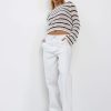 Jeans | Stylestore Wblcarla Mid Waist White Denim