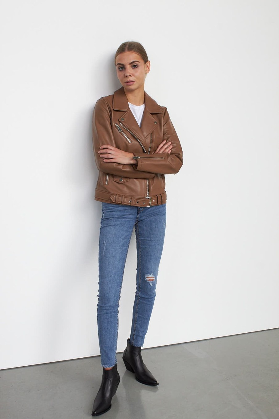 Biker Jackets | Stylestore Wblmelissa Faux Leather Biker