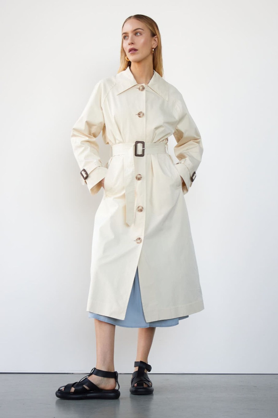 Coats | Stylestore Wblthea Single Breasted Trench